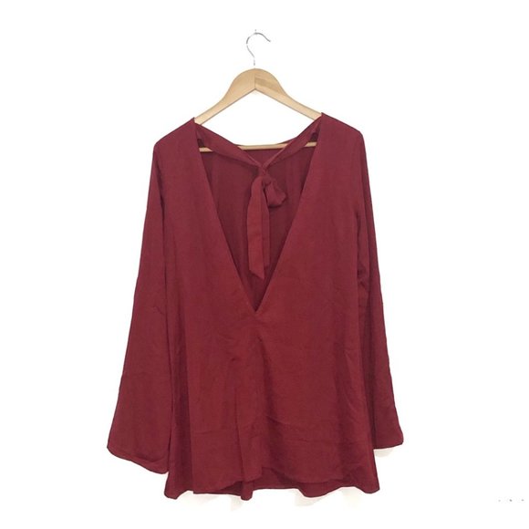 Tobi | NWT Red Shift Dress - Picture 2 of 6